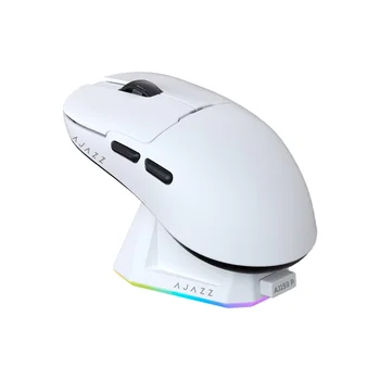Hot Sell Ajazz AJ159 AJ159P AJ159PRO PAW3395 26000DPI Ergonomic 2.4G USB Optical Wireless Lightweight Gaming Mouse