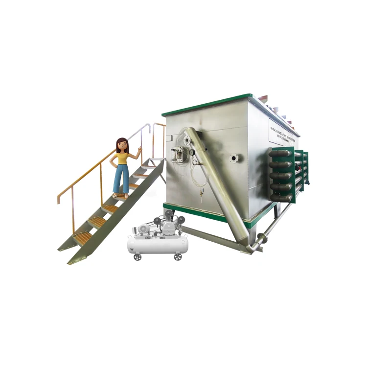 IEPP Высокоэффективная гарантия качества система восстановления серой воды микро-нано-Пузырьковая машина Флотация насыщенного растворенного воздуха