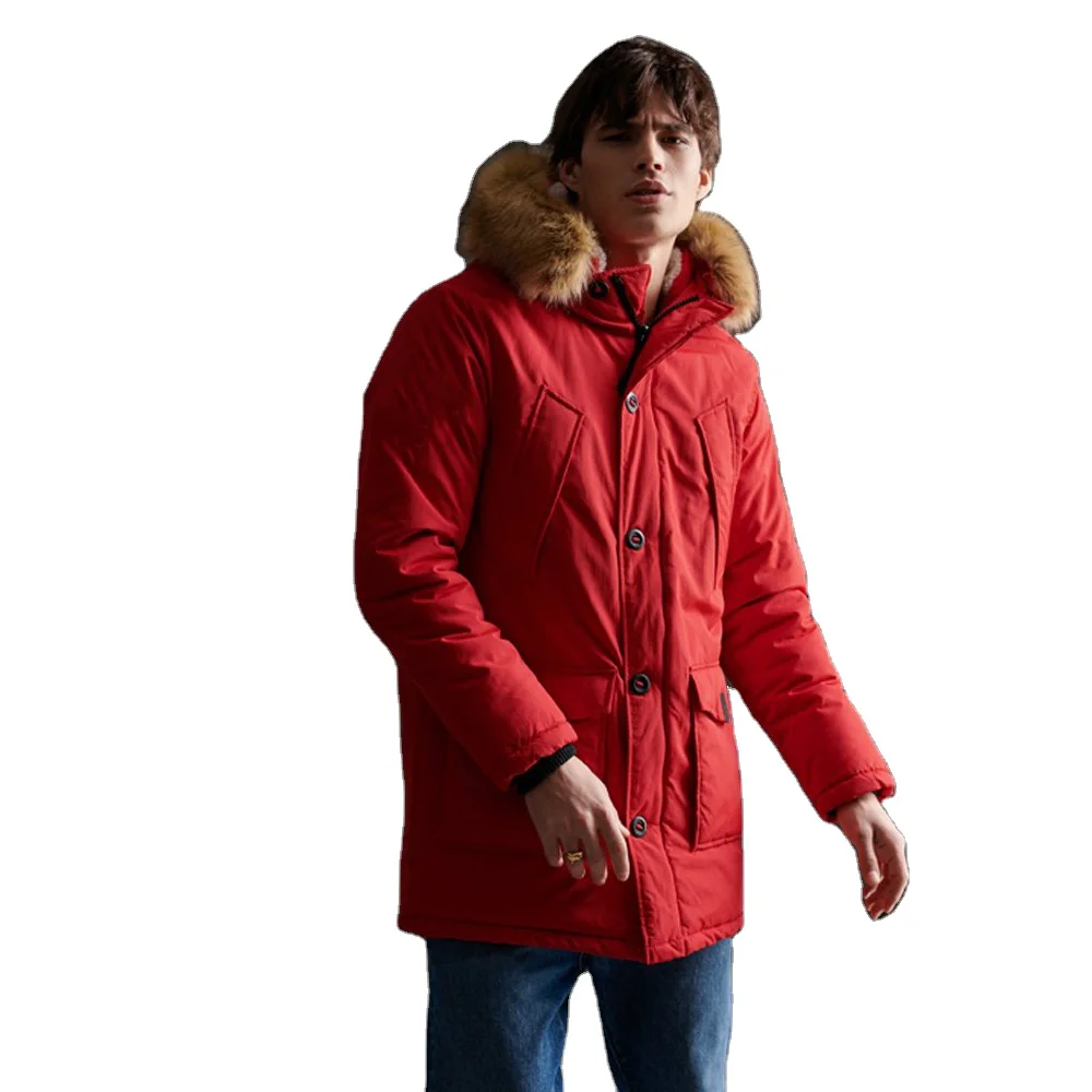 Buy Fur Parka Jacket For Men's Casual