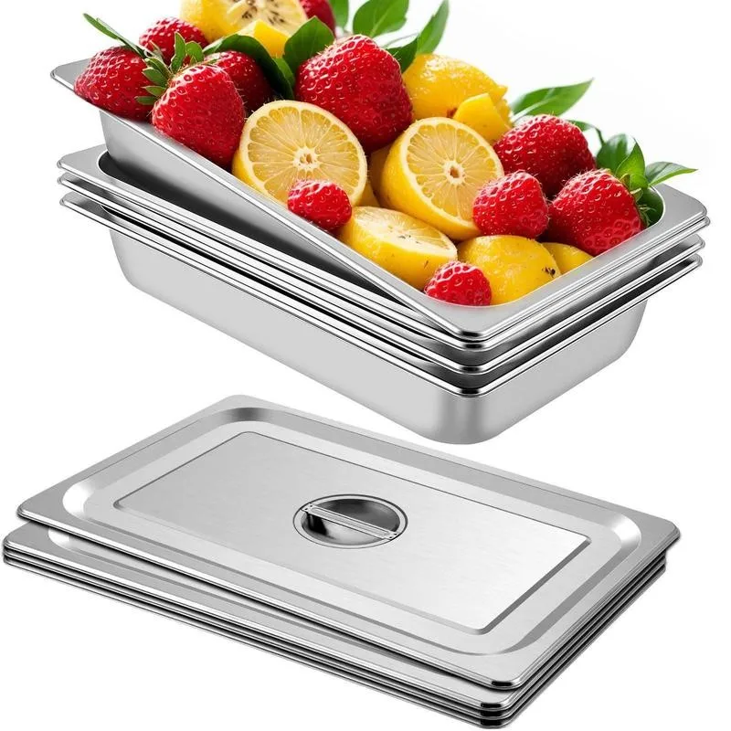 VEVOR Edelstahl Behälter Set