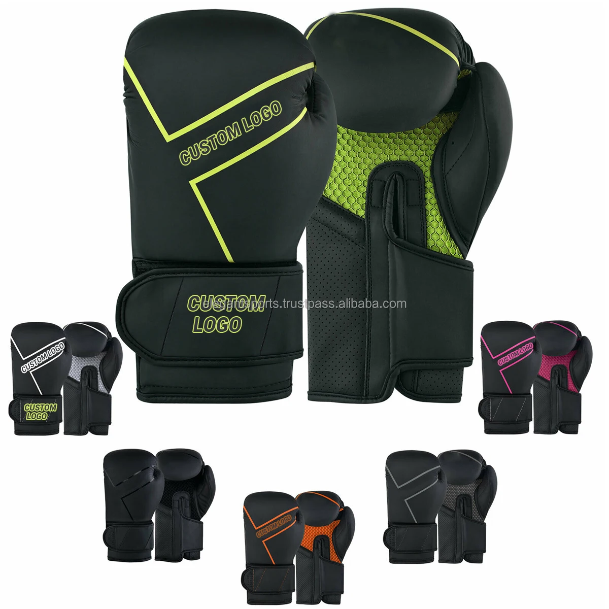 Neon Colors Boxing Gloves 2022 Print Your Own Durable With Reversible