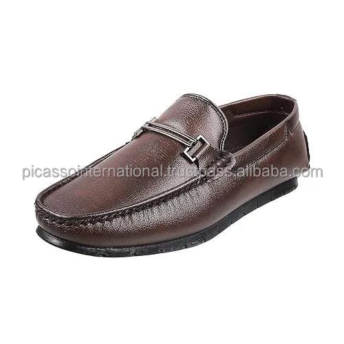 2024 New Arrival Premium Casual Wear Oxford Trendy Design Office Business Genuine Leather Formal Loafers Shoes from India