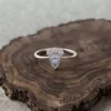 18K Gold (Moissanite)