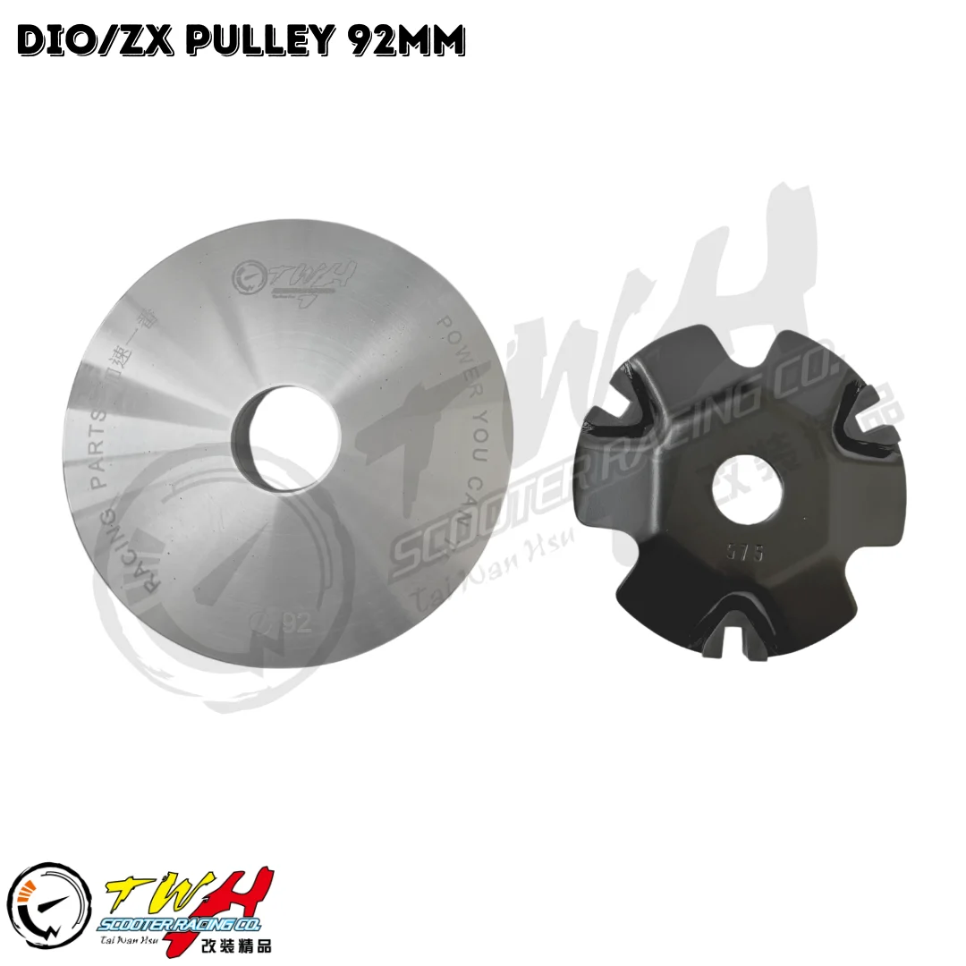 TWH DIO/ZX Taiwan Made Motorcycle Racing Variator Pulley 92MM for