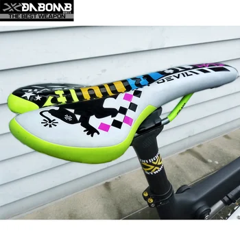 DABOMBエンデューロクラシックMTBサドルカラフルPU Cr-Moスチール