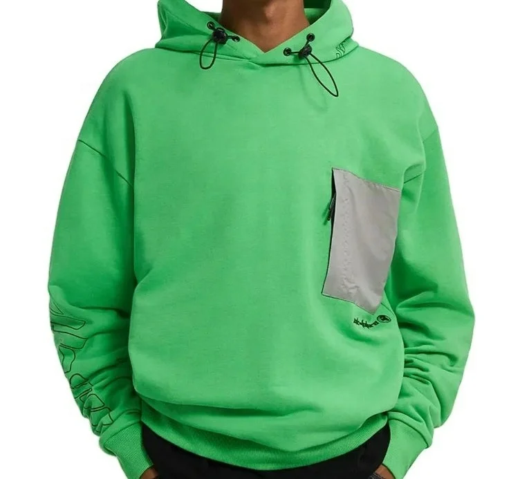 green men hoodie