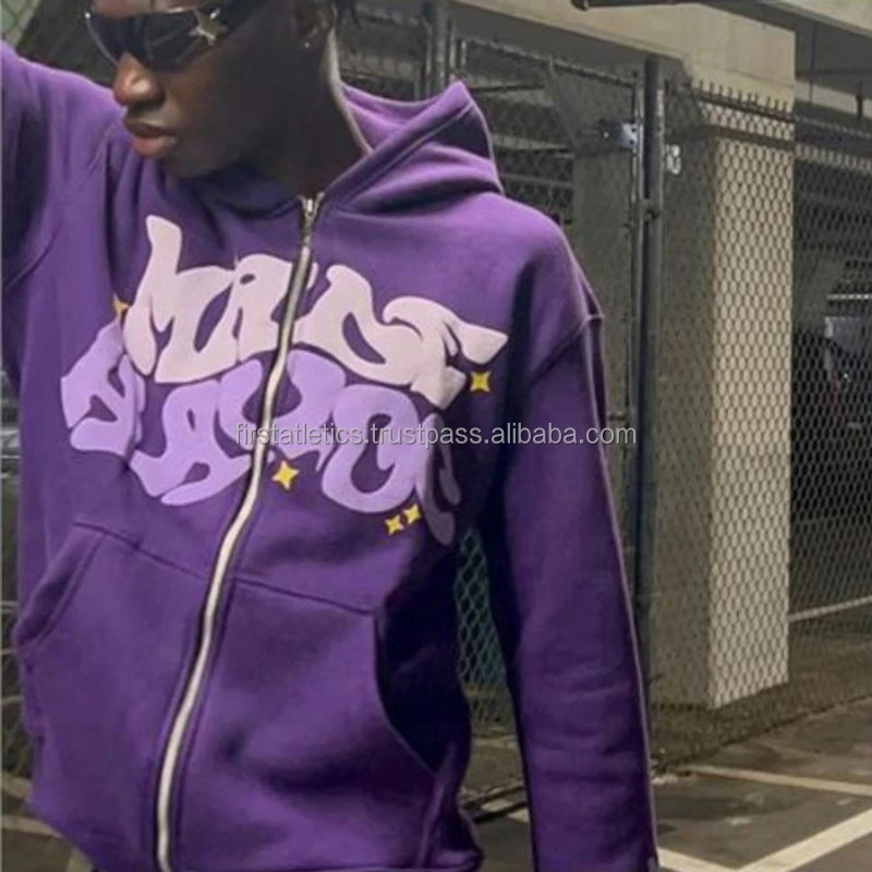 Wholesale Plain Full Face Zip Manufacturer Oversized Custom Unisex