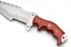 Rich Red-Brown Wood Handle