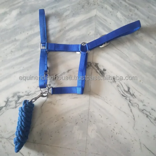 Hot Sale Horse Halter With Lead Rope High Quality Equestrian Equine