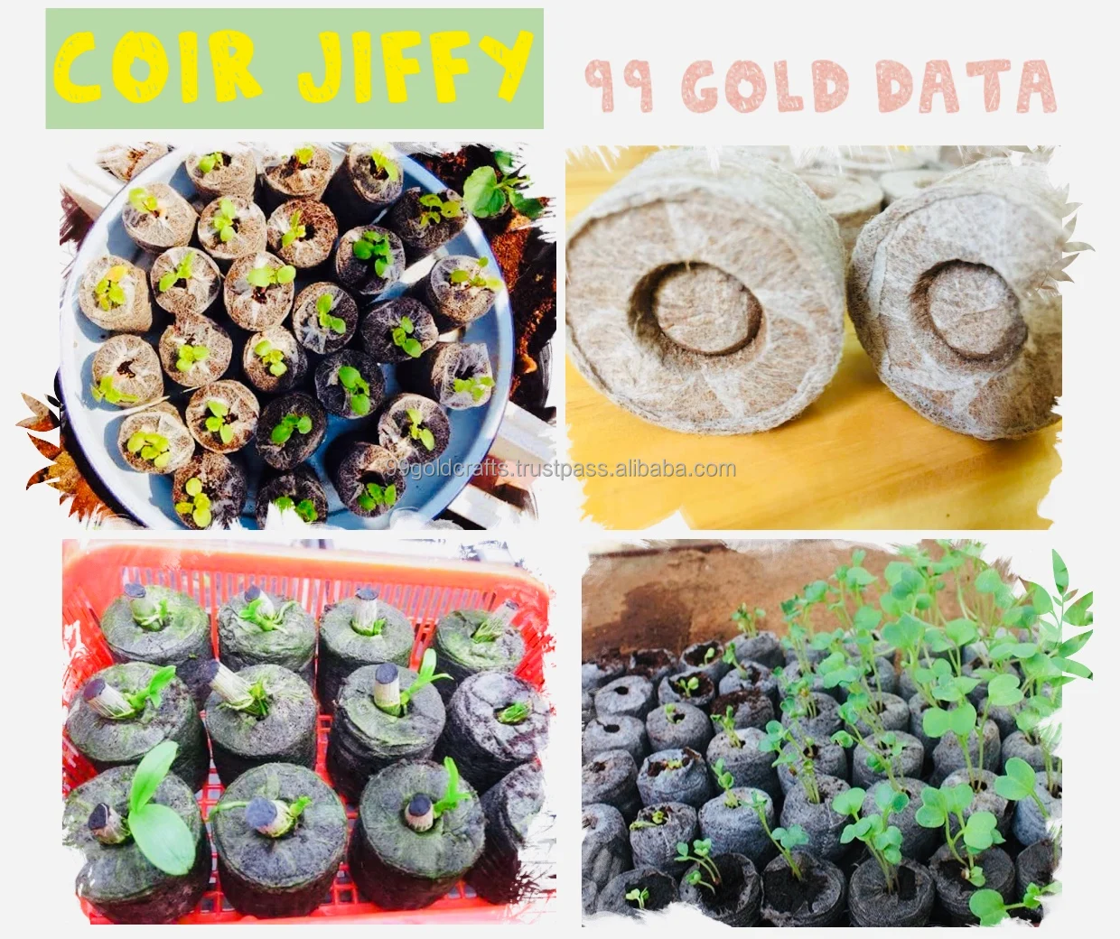 Vietnam Coco Peat Pellet Coir Disc Peat For Planting/ Cocopeat Pellets