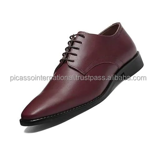 2024 New Arrival Men's Antique Italian Genuine Leather Shoes Full Grain Formal Casual Office Party Wear Oxford Indian Supplier