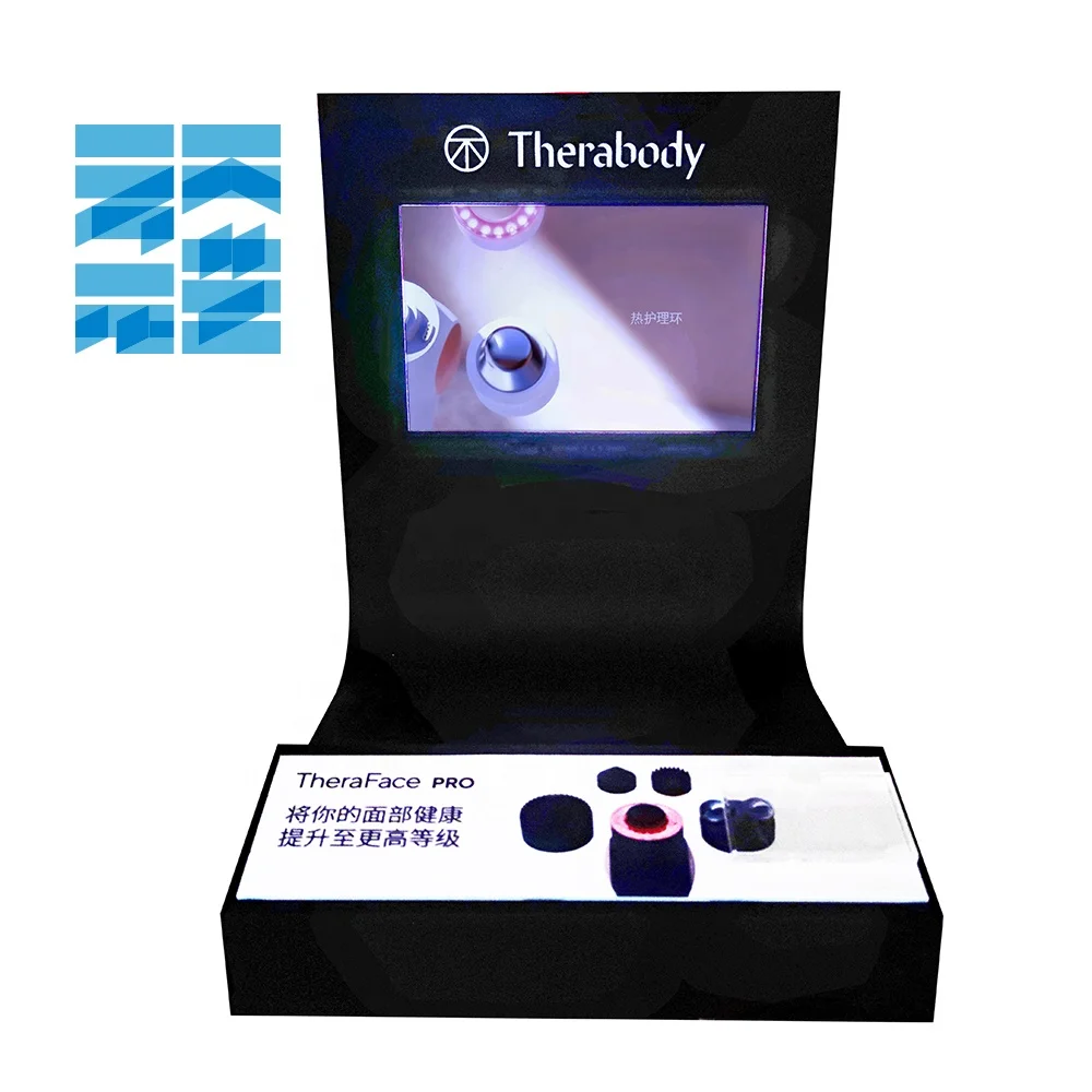 Custom Acrylic Display Rack With Lcd Screen Oem Design Acrylic