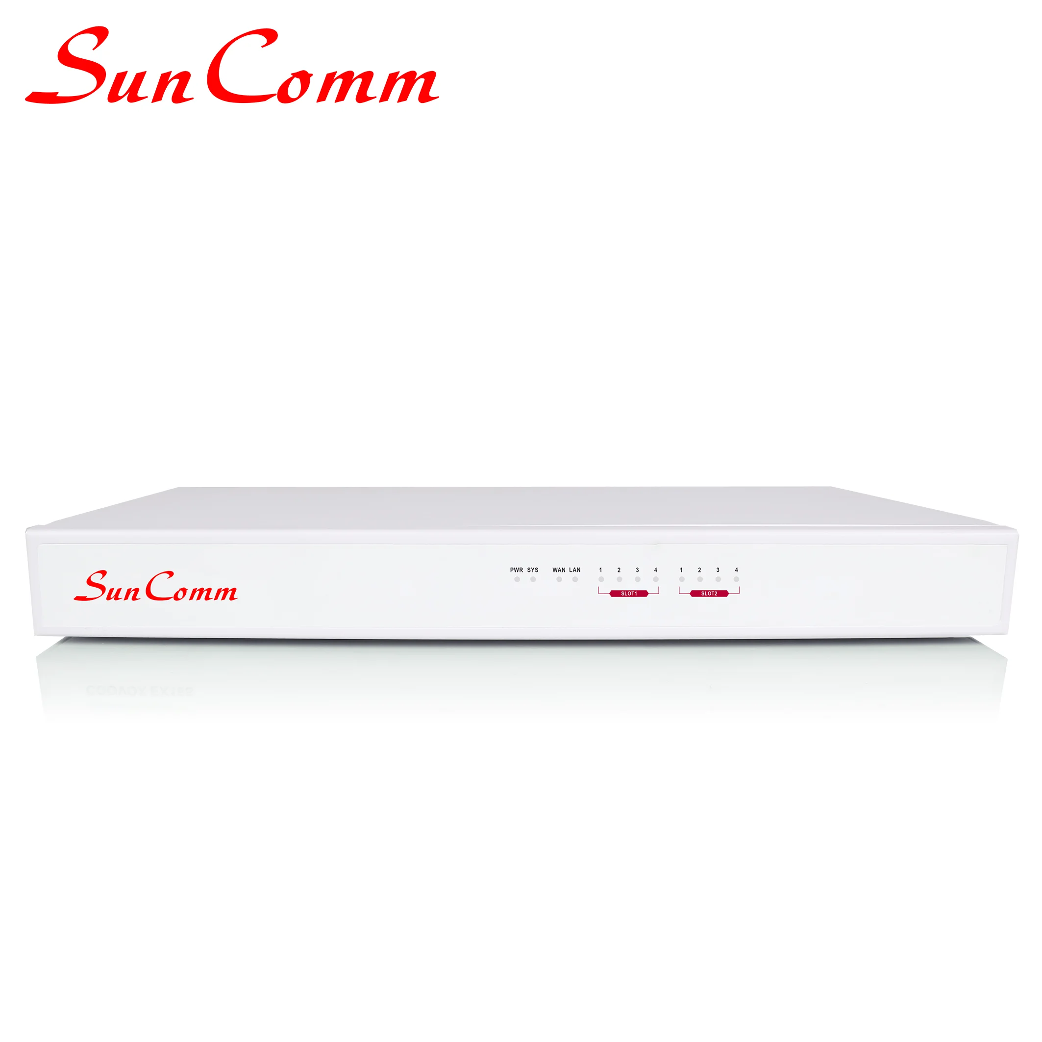 4FXO IP PBX Device SC-2080T Supporting 100-200 Extensions