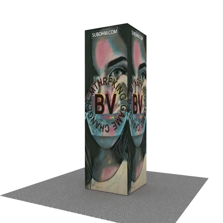 Модная Горячая Распродажа быстрая установка многоразовая алюминиевая Натяжная ткань прочный выставочный стенд портативный 10 футов выставочная башня