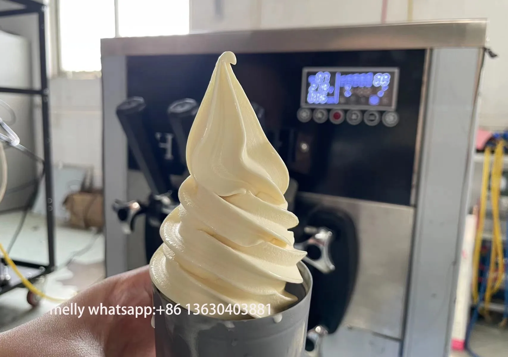 JTS 604 - Soft Serve Ice Cream Machine, Table Top, 3 Nozzles