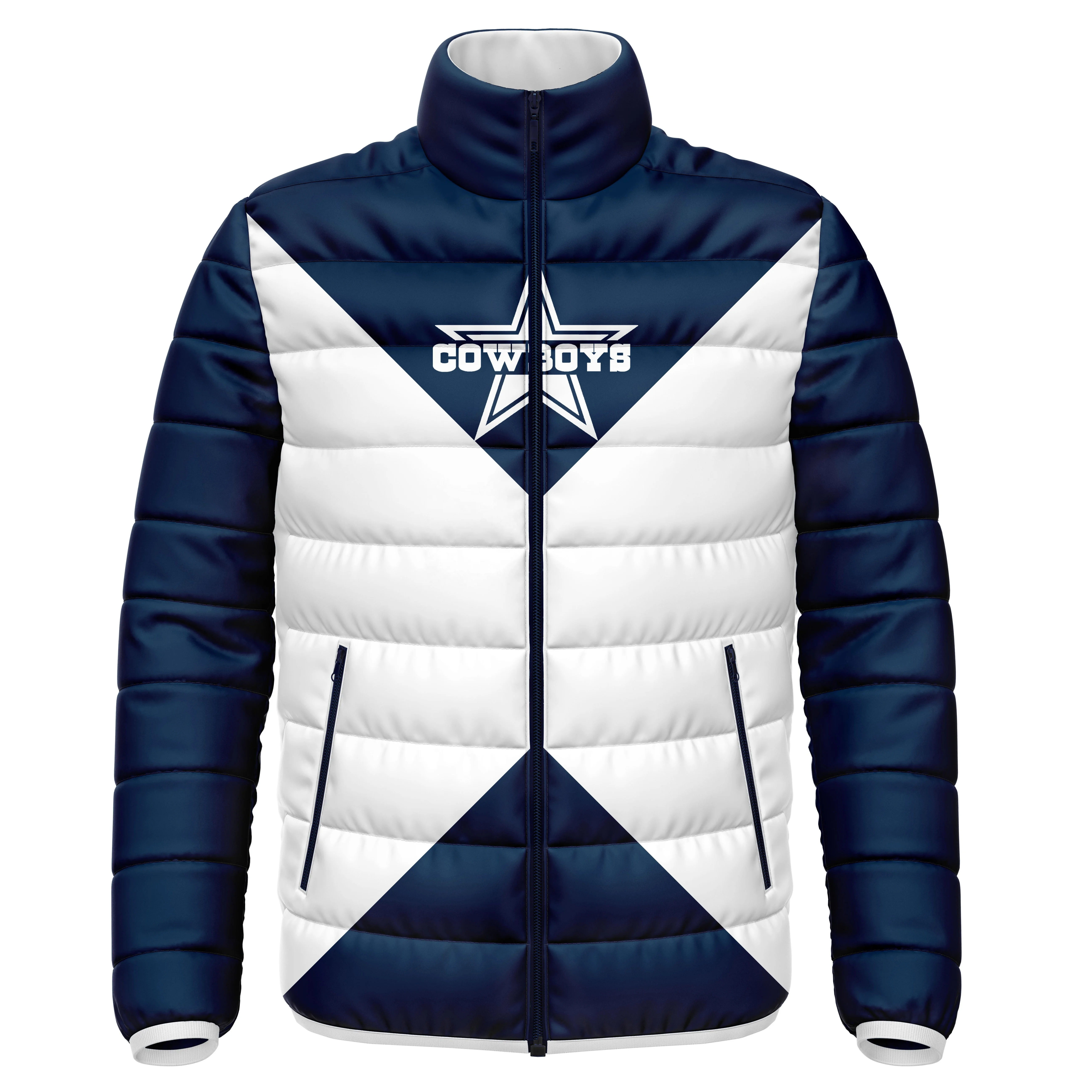 Source 2021 wholesale winter puffer NFL teams jacket on m.