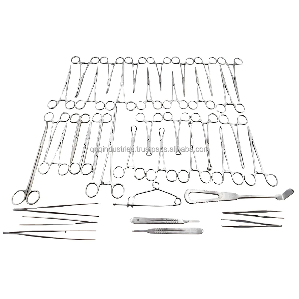 Top Quality Appendectomy And Hernia Surgical Instruments Set 74 Pcs