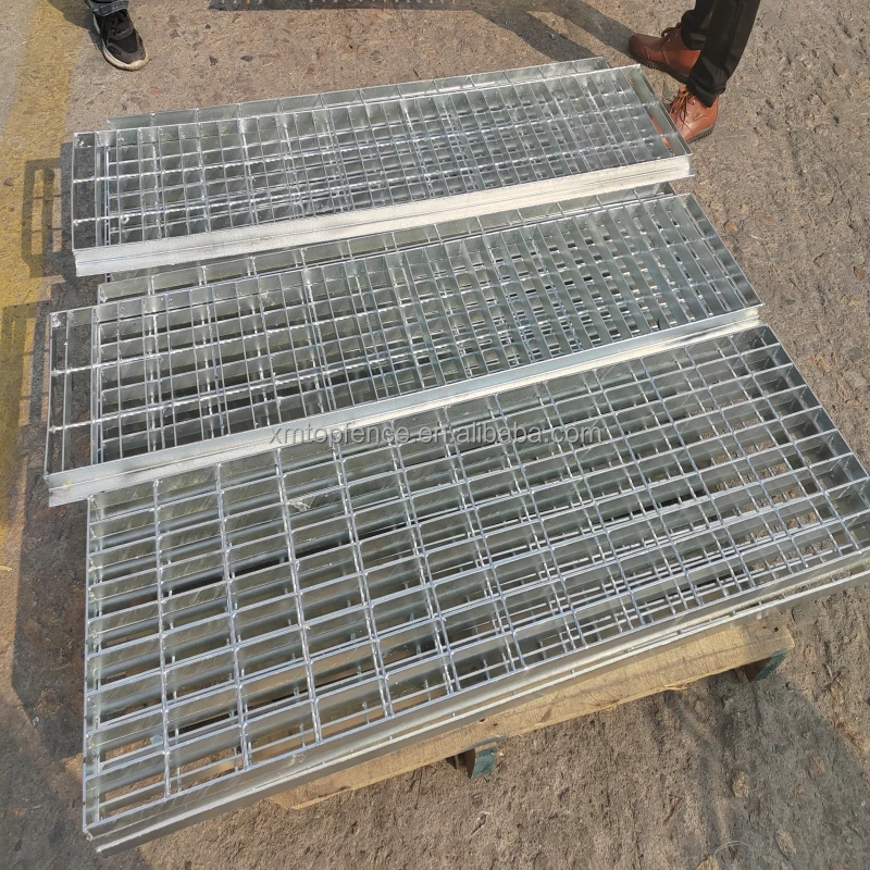 Galvanised Steel Steps Frp Stair Tread Covers Frp Molded Grating Price