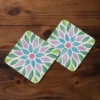 Verde, Azules y Morados Rosa