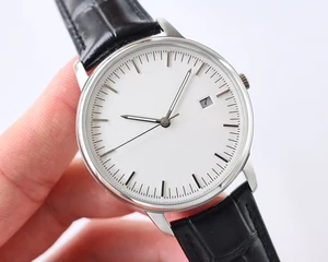 New Stylish Trendy Men's Mechanical Watch Genuine Leather Strap Classic Luminous Waterproof Retro Automatic Luxury Brand Watches