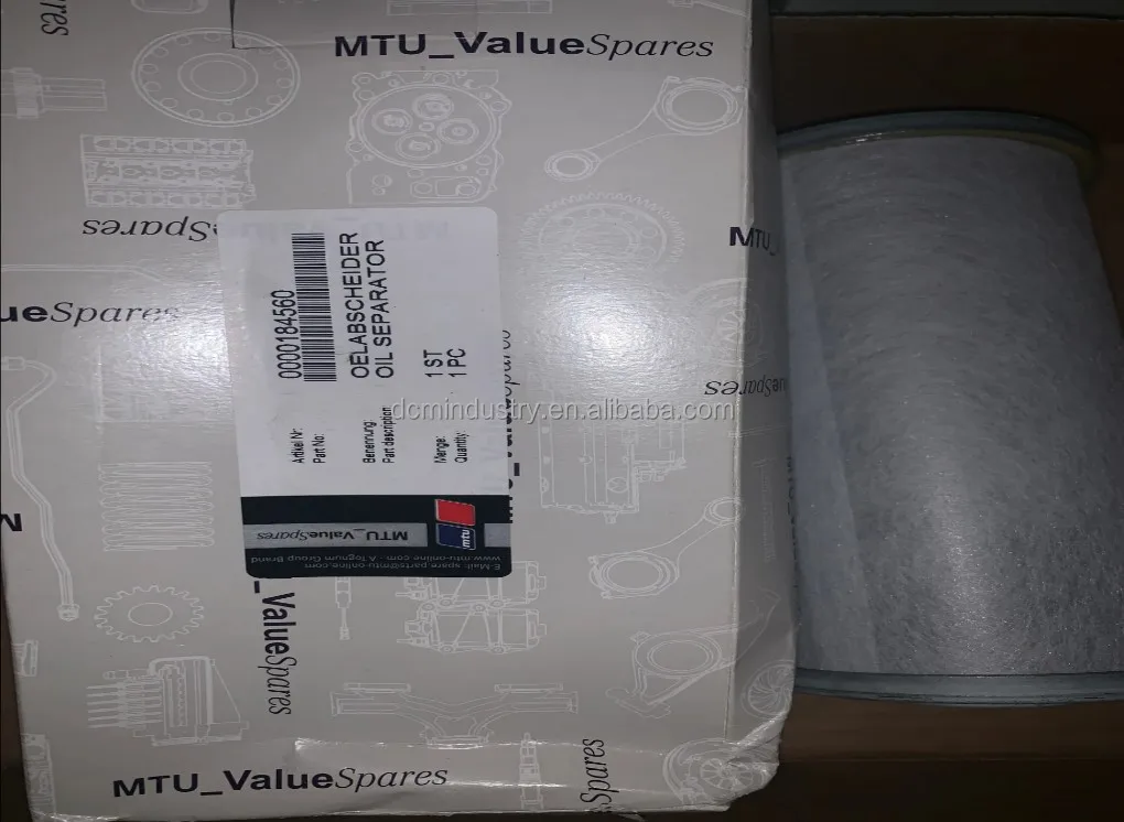 Original Mtu 2000/4000 Engine Spare Parts Oil Filter 0021845301 - Buy ...