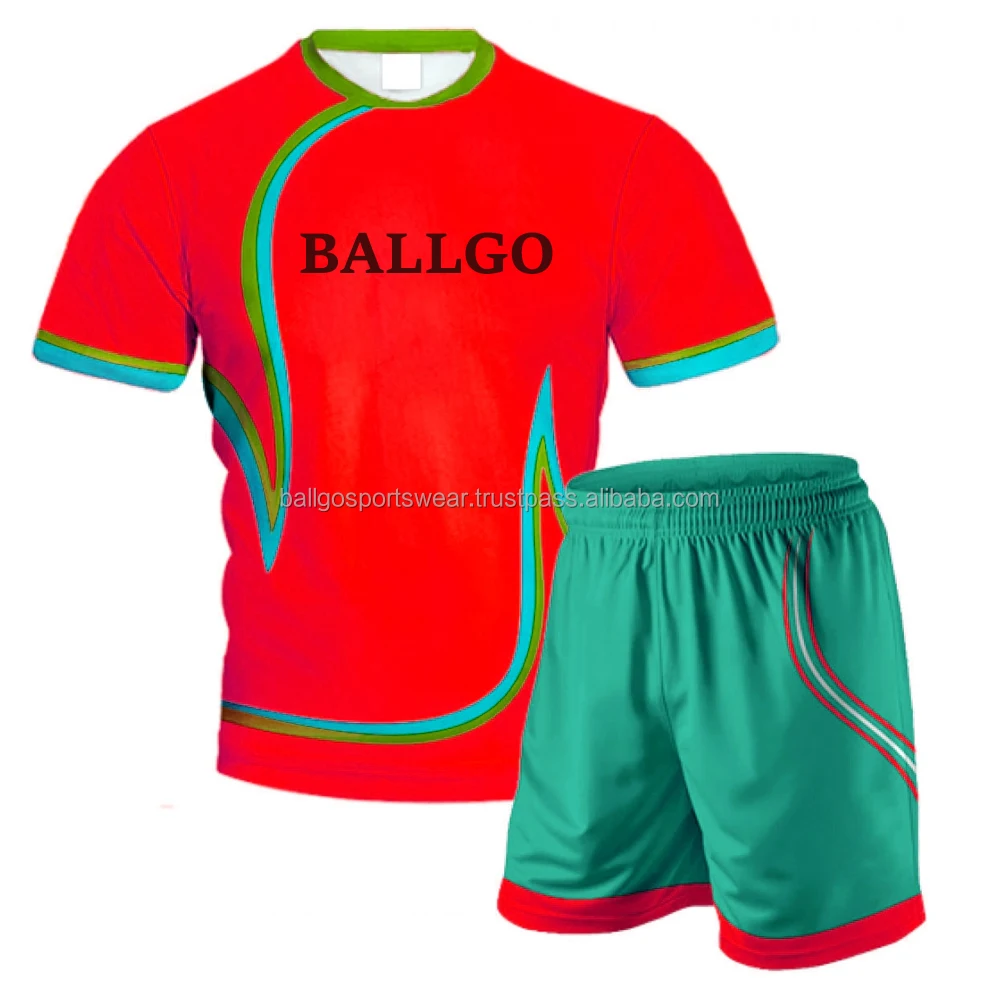 Men Beach Volleyball Uniforms With Personalized Jersey And Shorts Set