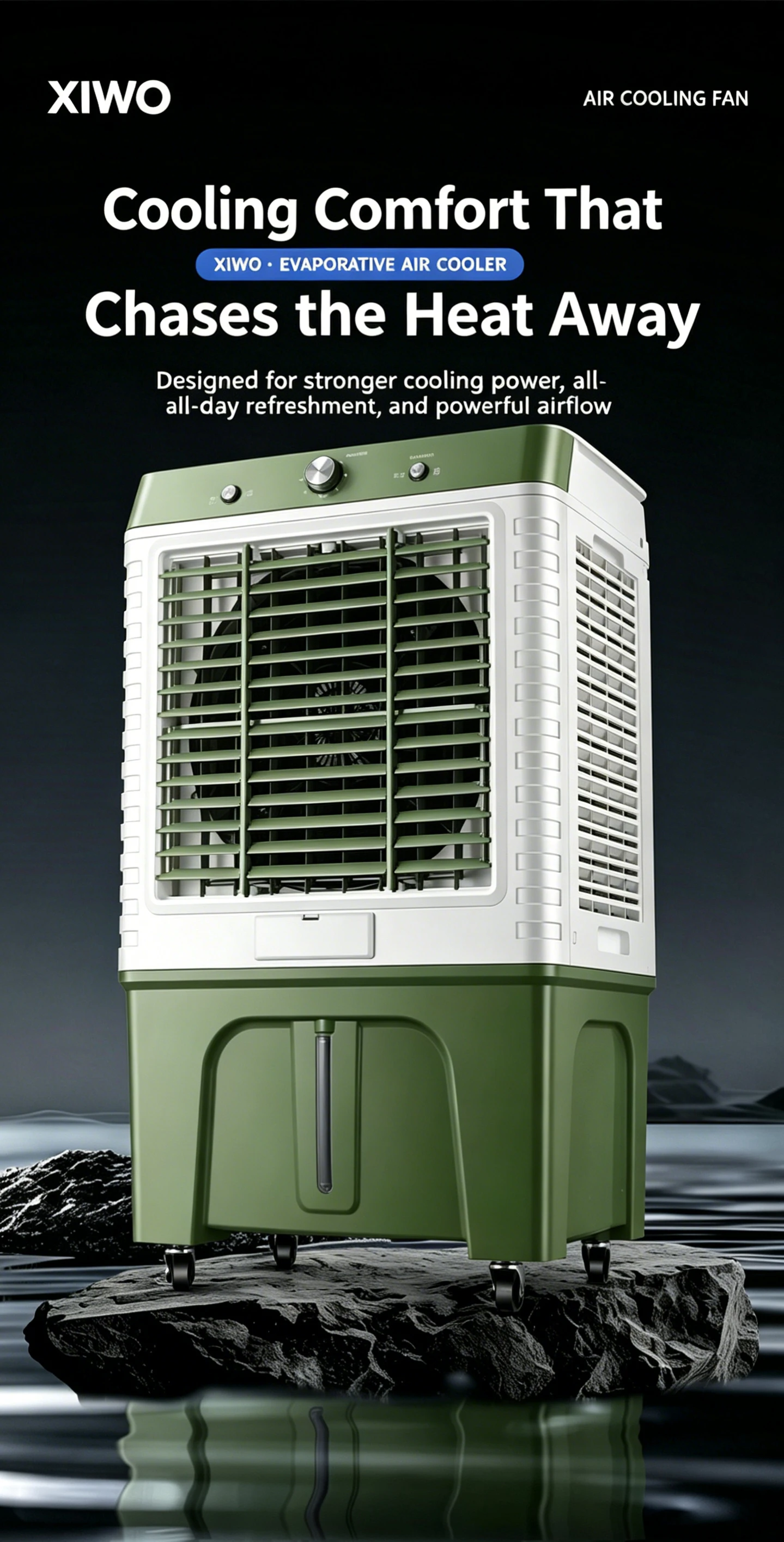 Freestanding Portable Air Cooler, L-28000SJ, 220V-240V - detail 2