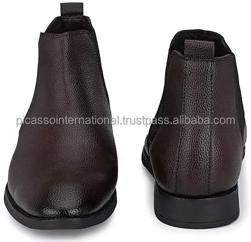 Trusted Supplier of Best Quality Classic Design Genuine Cow Hide Leather Ancle Fashion Boot for Sale at Reasonable Price