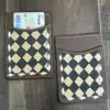 Tan & Black Checkered