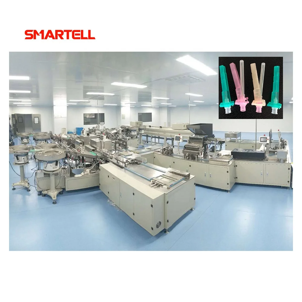 Disposable Automatic Medical Hypodermic Needle Assembly Machine