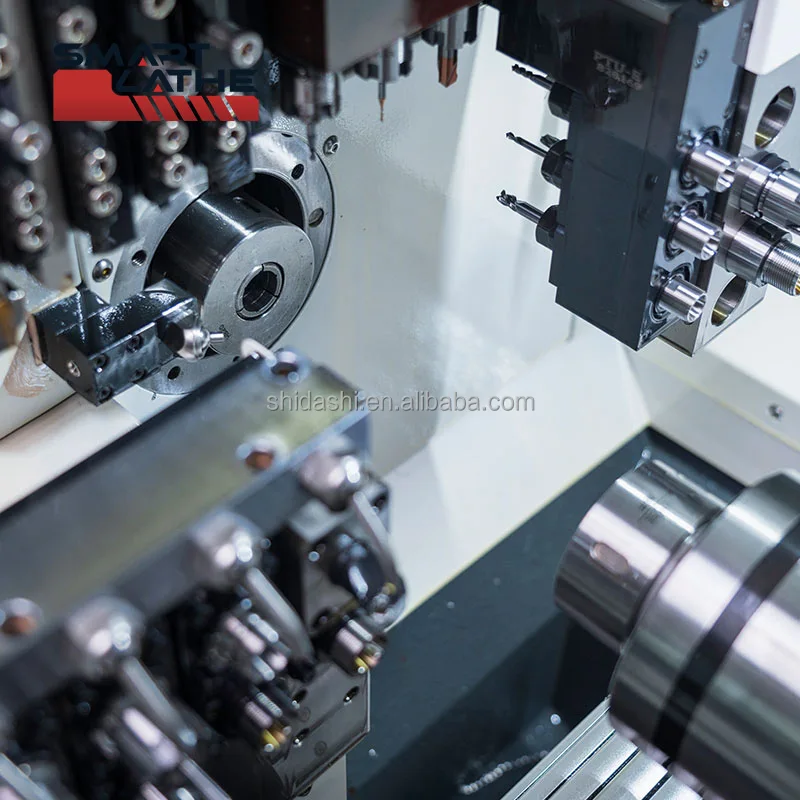 Swiss Type CNC Lathe for Precision Machining of Small Parts