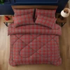 British Checked Red - Comforter Set