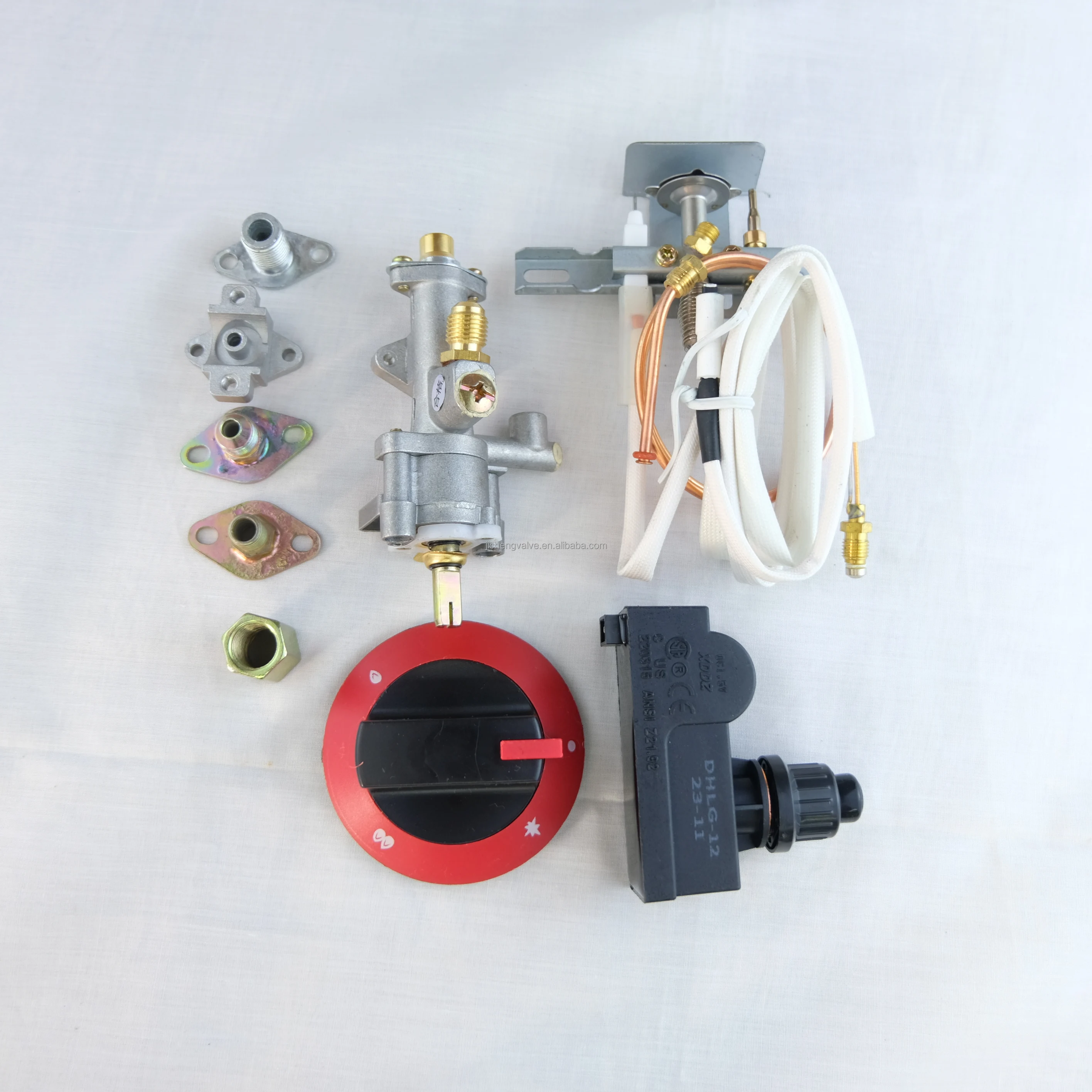 Gas Valve Body For Commercial Stove Oven Pulse Pilot Type 1/4