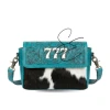 Turquoise with Black Hide