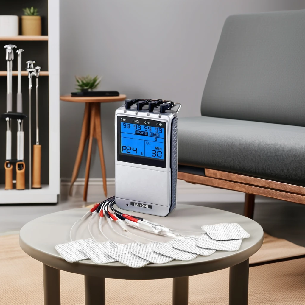 Taiwan EV-906 4-Channel TENS & EMS Machine for Neuropathy Pain