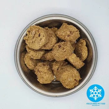 Professional factory supply halal freeze-dried cat food pure freeze-dried pet food delicious