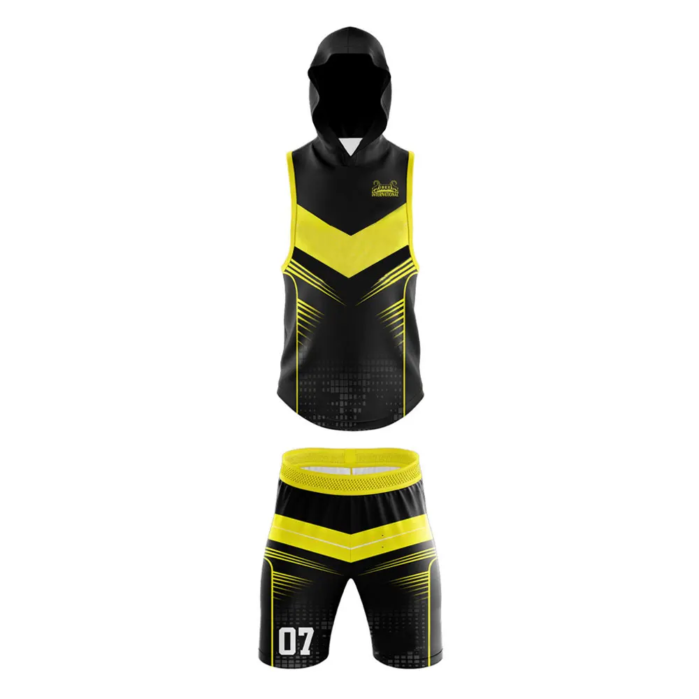 Breathable Polyester Fabric 7V7 Team Uniform Advanced Sweat Management OEM Service Customizable for Speed Endurance All Day