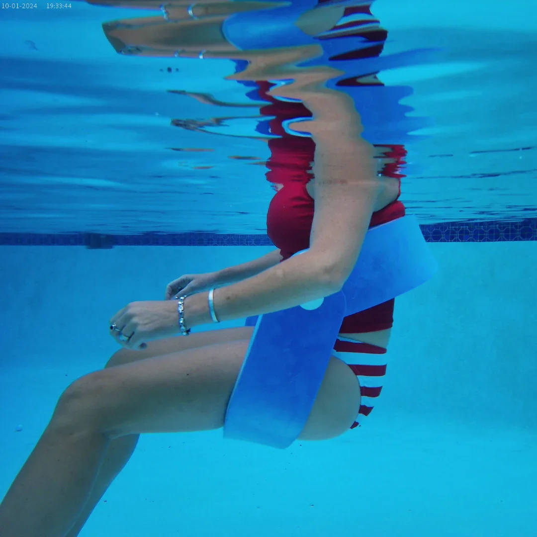 Customizable Factory Water Activities Red Comfortable Float Saddle Seat and Lounger Water Chair