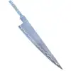 12:Overall: 10" Blade 7.5" Hidden Tang Tail 2.5"