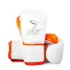 Orange & white