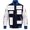 Navy Blue & White
