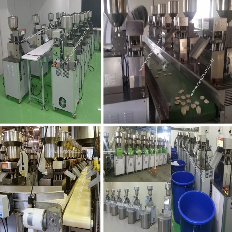 SYP5806T Triangle Popped Chips Processors CE Approved Industrial Confectionery Equipment Rice Cake Machine From Korea