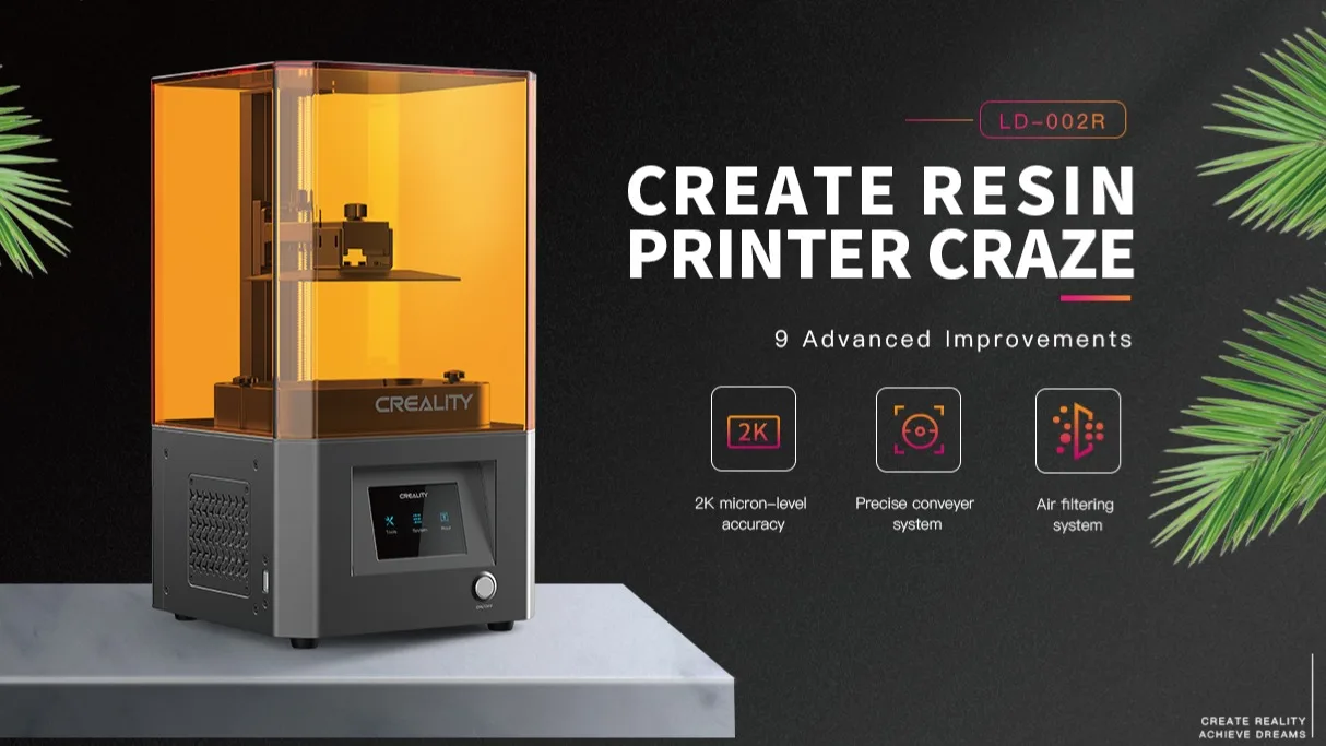 Creality Creality New Ld002r Lcd 3d House Printer For Jewelry Uv Resin