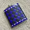 Purple & Black Checkered