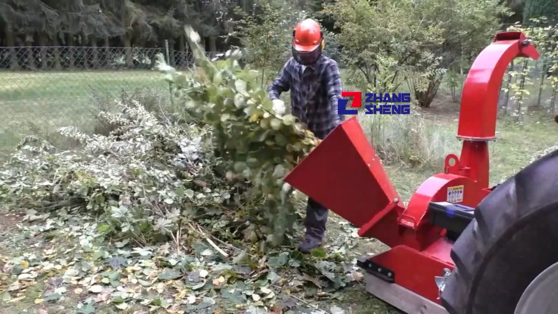 Wood Chipper Pto Hydraulic Log Shredder Tractor Mounted Pto Driven Wood ...