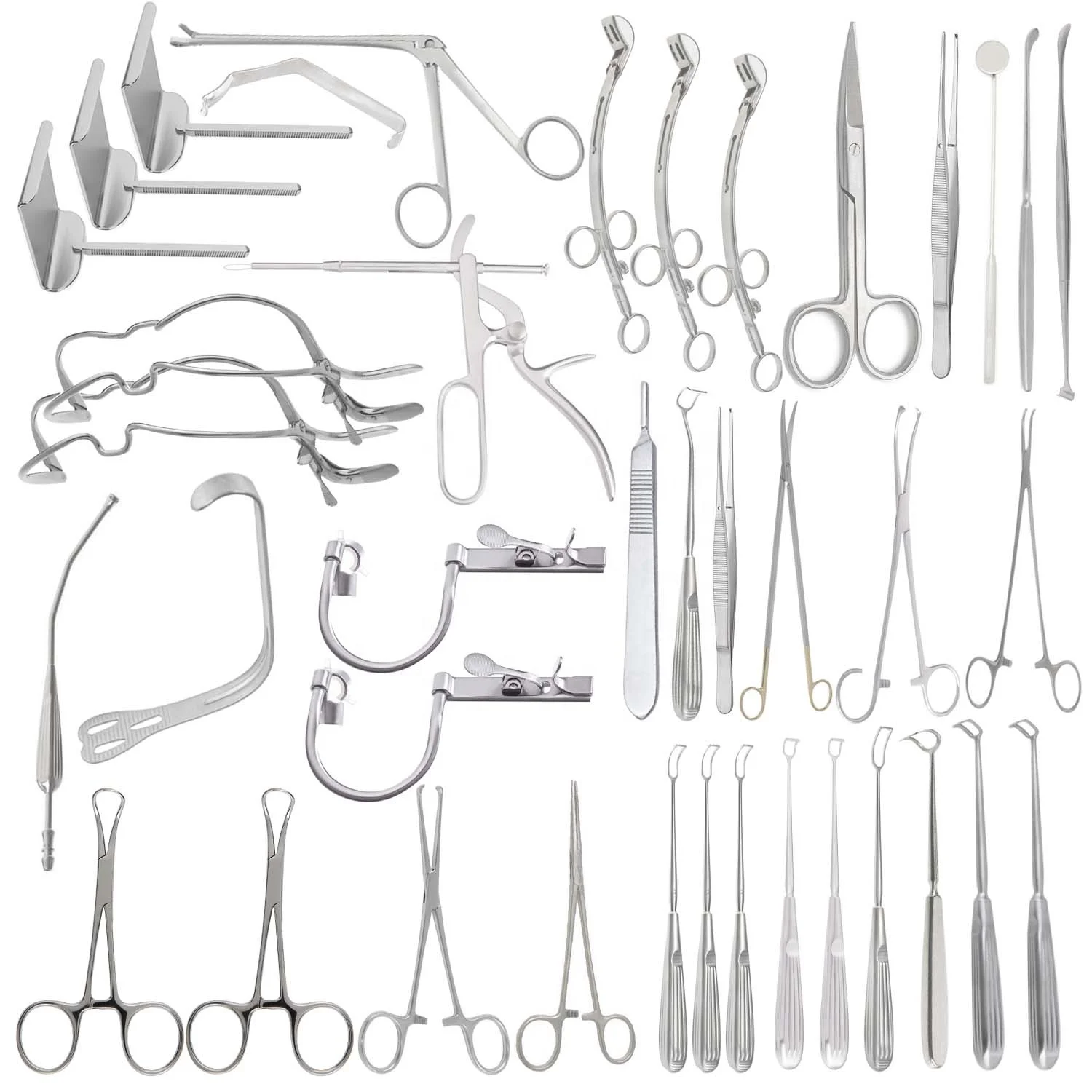 Tonsillectomy Instrument Set 44pcs Basic Removal General Tonsil Major ...