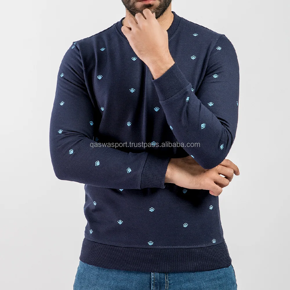 2023 New Men's Sweatshirts Long Sleeve Round Neck Autumn Men Sweatshirt