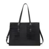 Alligator pattern black