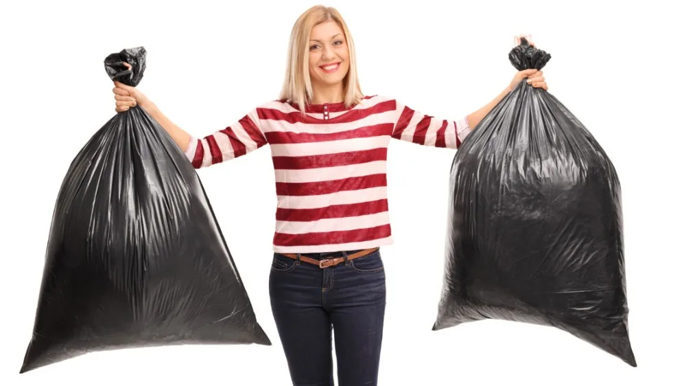 private label trash bags - bio degradable trash bags