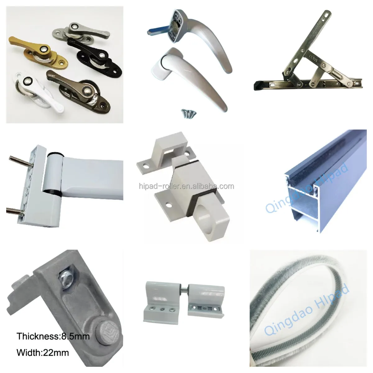 Sliding Latch Aluminium Window Lock Sliding Aluminum Latch Door Lock Pvc Door Window Accessories 6077